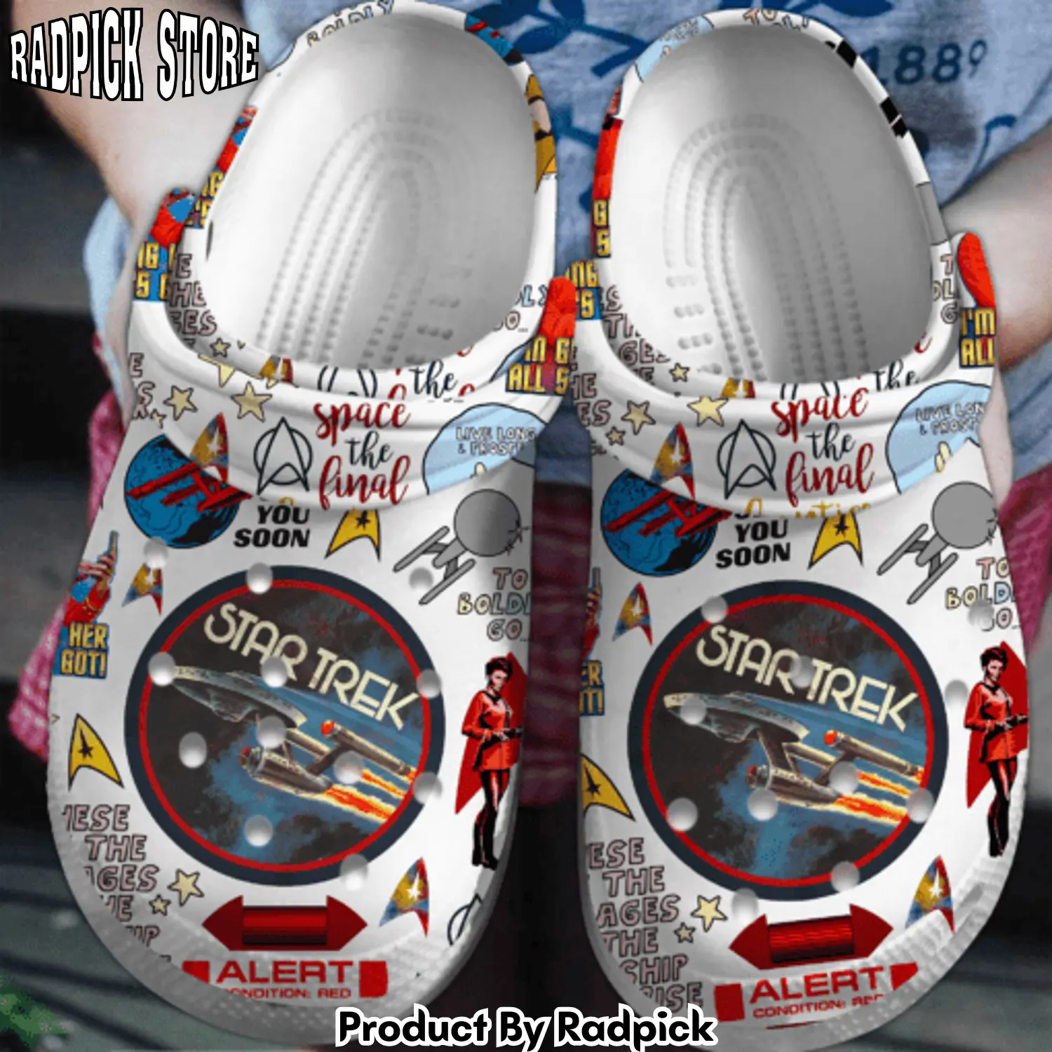 Radpick star trek crocss crocband shoes ver2 rp6521253